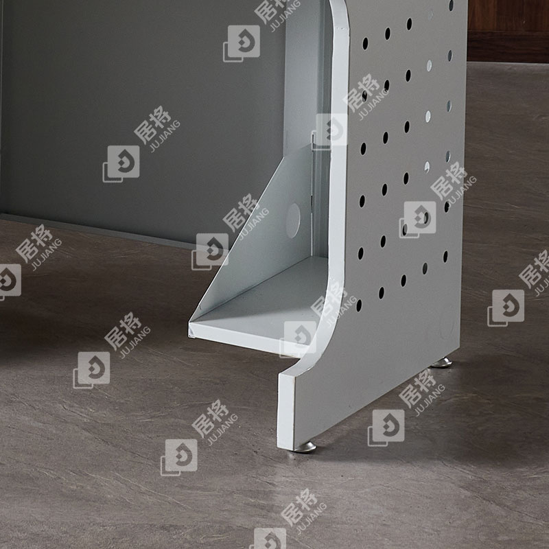 居将 JJ4012430 隐藏式翻转电脑桌培训桌教室机房多媒体学习桌办公桌D款三人位