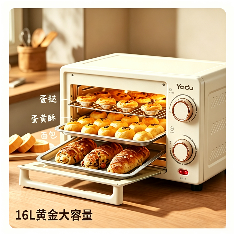 亚都(YaDu)电烤箱 FFF-1602B高清大图