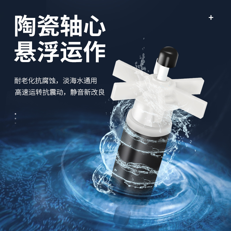 意牌鱼缸水族潜水泵家用220v过滤器高扬程多功能大流量功率高清大图