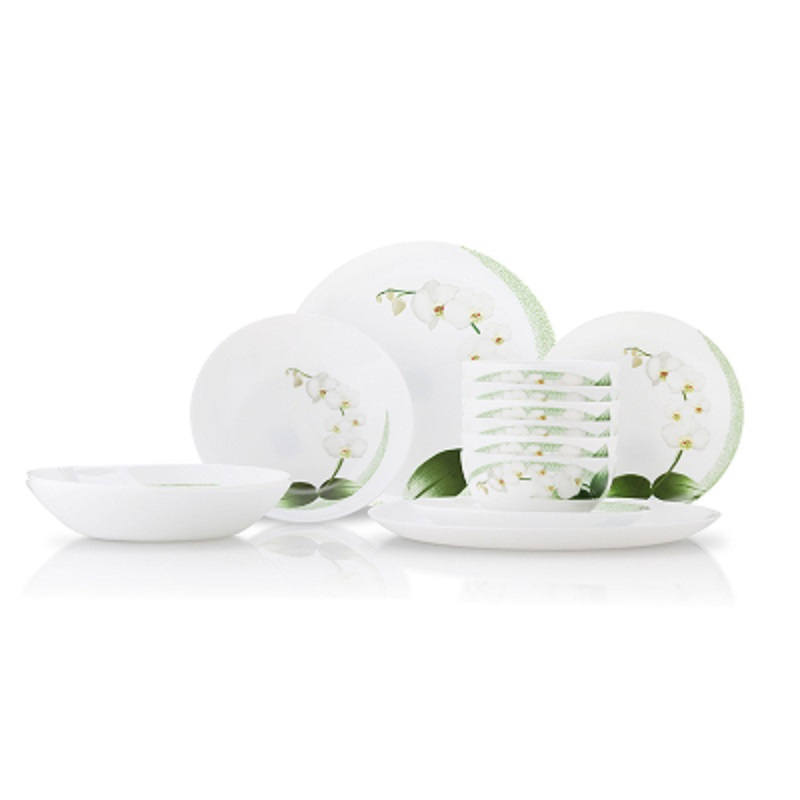乐美雅(Luminarc)LC-S100G 悠兰白玉餐具6件套 餐具套装 单套装