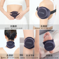 艾修堂 随身灸一联套装(1联布套+1个铜盒) 中医保健去湿驱寒暖身艾灸盒家用温灸艾灸仪器便携式