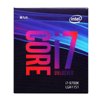 MSI/微星Z390搭英特尔i7 9700K台式机电脑游戏主板CPU套装9700KF