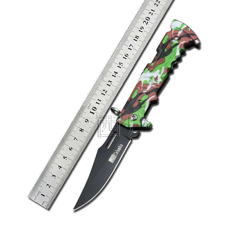 西户多用工具西户户外用品ka601迷彩不锈钢折刀随身携带可防身刀具折叠刀迷你折刀小刀 价格图片品牌报价 苏宁易购文远户外野营专营店