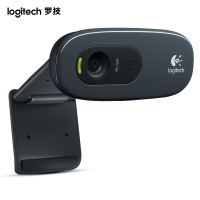 罗技（Logitech）C270 高清网络摄像头CMOS元件高清台式电脑摄像头带麦克风 家用网络智能电视摄