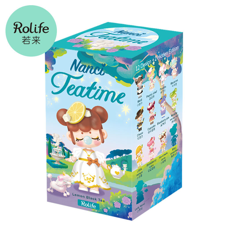 若态rolife若来Nanci囡茜的梦境下午茶盲盒小贵妇娃娃可爱手办 单个盲盒[随机发不指定拆盒不退不换]