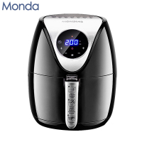 蒙达(MONDA) 空气炸锅家用双锅全自动智能无油大容量3.5L炸薯条机AF-30