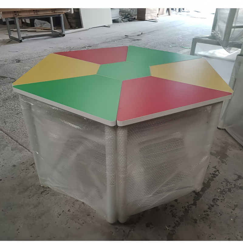 首指(SZ)彩色课桌椅/SZ-CS1高清大图