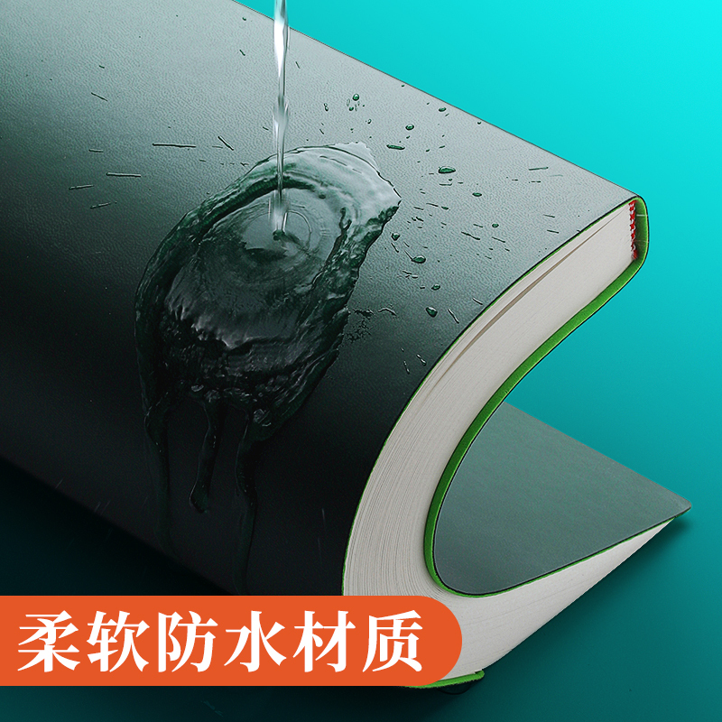 三木(SUNWOOD)大笔记本子超厚加厚大号A4大学生用文艺精致简约ins风大号高中生考研专用软皮面本康奈尔记事日记本
