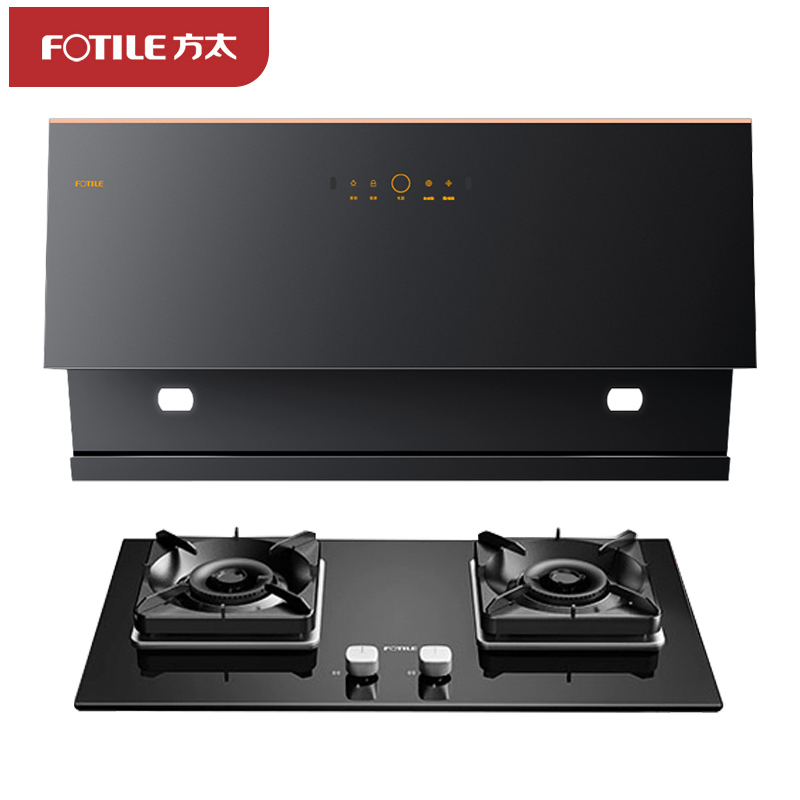 方太(FOTILE)油烟机燃气灶套装烟灶套餐JCD12T+TH28B 25m³风量+5.0KW猛火