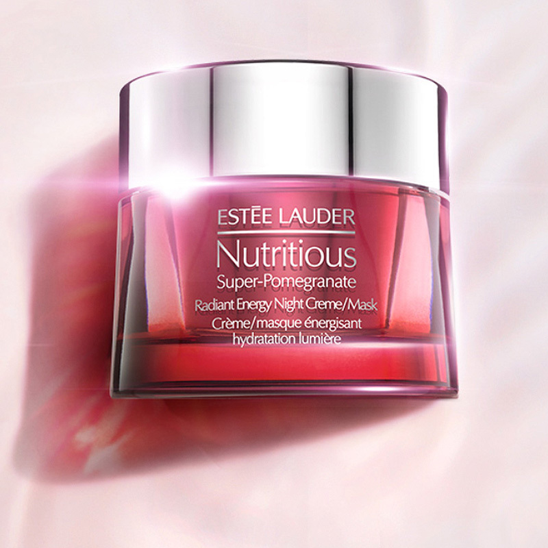 雅诗兰黛(Estee Lauder)鲜活亮采红石榴二合一晚霜 50ml
