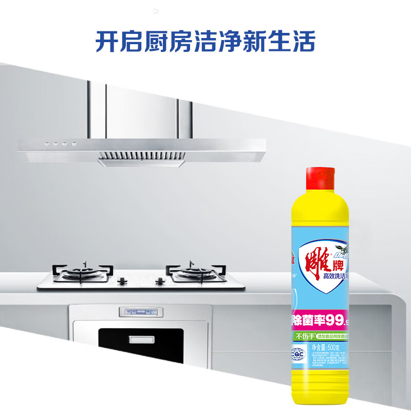 雕牌洗洁精500g*1瓶(单位:瓶)