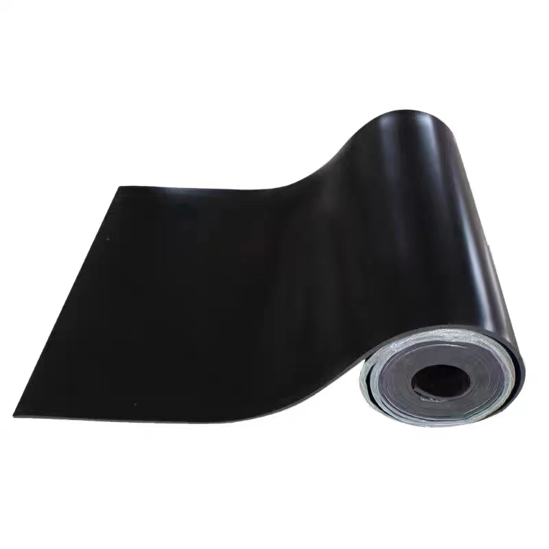 天空桥 绝缘胶皮 黑色8mm*1m*5m 卷高清大图