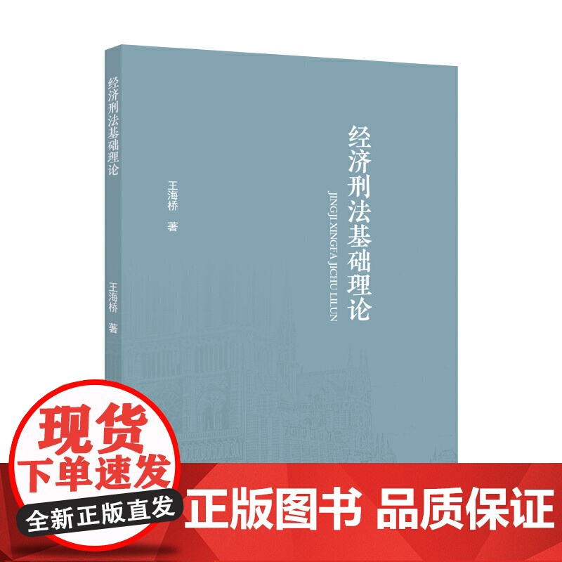 经济刑法基础理论 王海桥 法律经济金融理论社科专著 中国政法大学出版社 王海桥 中国政法大学出版社 正版书籍