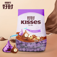 KISSES好时巧克力500g榛仁夹心巧克力零食结婚喜糖果