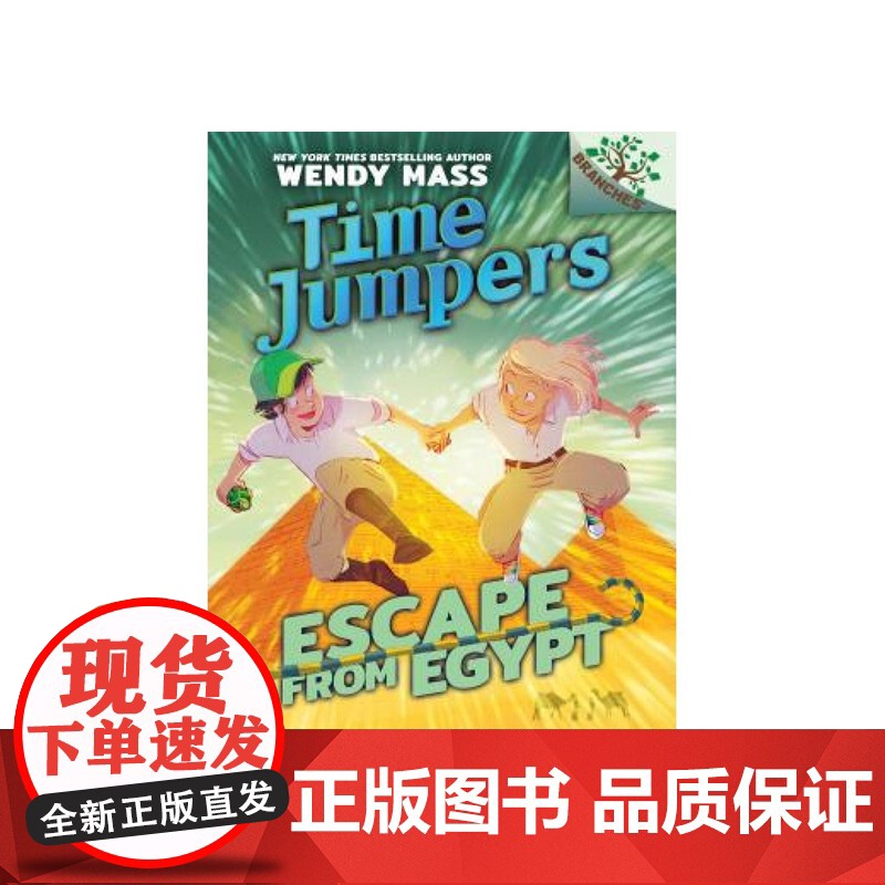 [英文原版 7-10岁]时空穿越者 Time Jumpers 逃离埃及 Escape from Egypt 分级阅读 章高清大图
