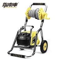指南车超越二号战狼可调压商用洗车机大流量水枪大功率家用高压电动清洗刷车泵