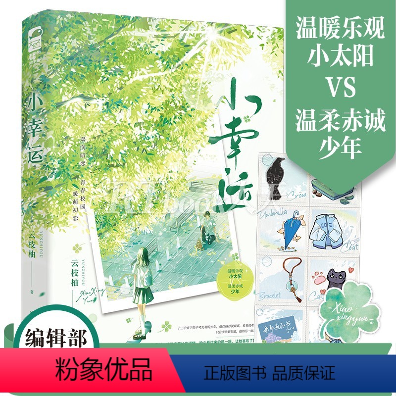 [正版]小幸运 云枝柚著 青春校园群像暖萌初恋双向暗恋言情小说实体书籍 温暖乐观小太阳 VS 温柔赤诚少年
