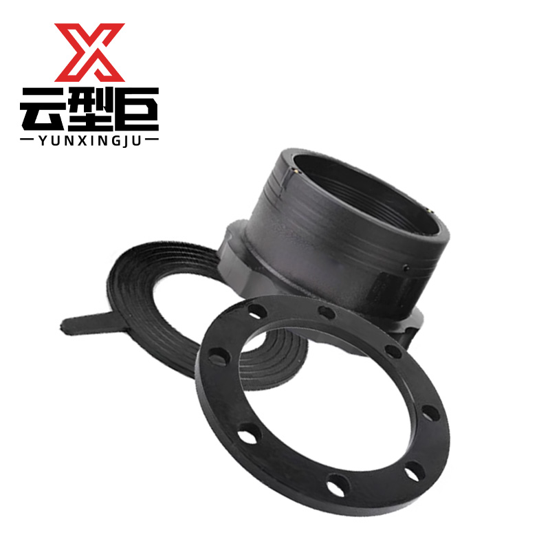 云型巨 PE电熔式法兰根(根+防腐法兰+垫)160mm 套高清大图