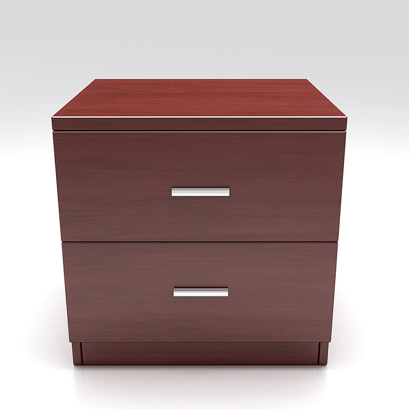 LMFU 床头柜500*450*500mm 板式两抽屉 LZM