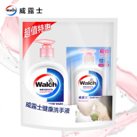 威露士(Walch) 健康抑菌 倍护滋润 洗手液 525ml+袋装250ml (单位:袋)