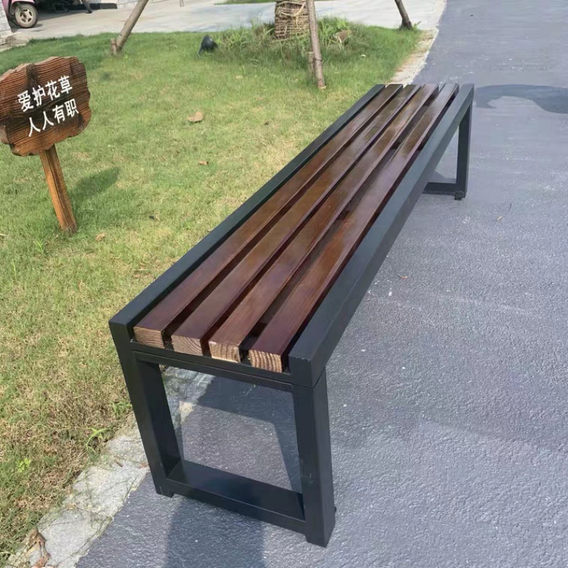 公园椅户外长椅庭院木ciaa室外长条凳排椅商场健身房休息长椅实木15米