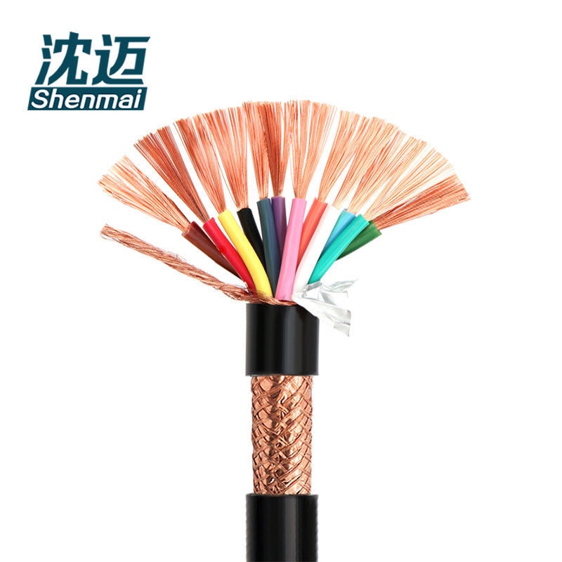 沈迈 铜芯软电线 ZR-RVVP-450/750V-12*1.5mm² /米高清大图