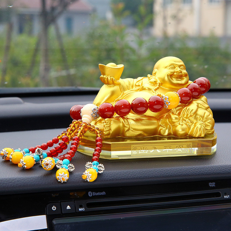 汽车档位珠佛珠汽车挂件汽车内饰品玛瑙挂件摆件装饰品礼品缅甸红送车