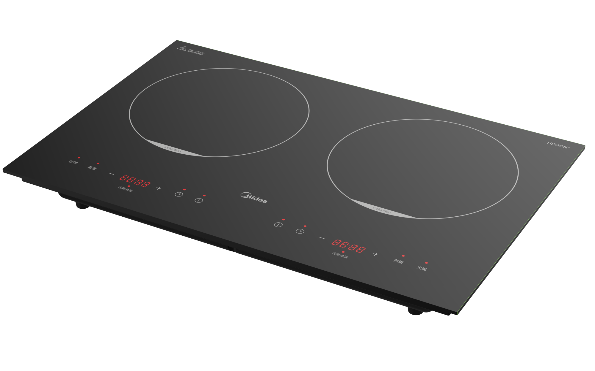 美的电磁灶mc-zhe3511电磁加热无明火,少油烟,远离烟熏火燎,摆脱厨房