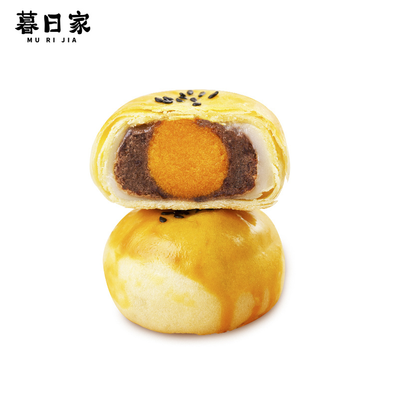 暮日家 蛋黄酥红豆味45g/枚 6枚/箱 (彩箱)