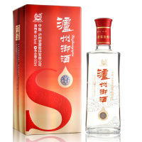 泸州老窖瀘州御酒银装棉柔38度500ml 浓香型低度国产白酒特价礼盒装酒水单瓶装