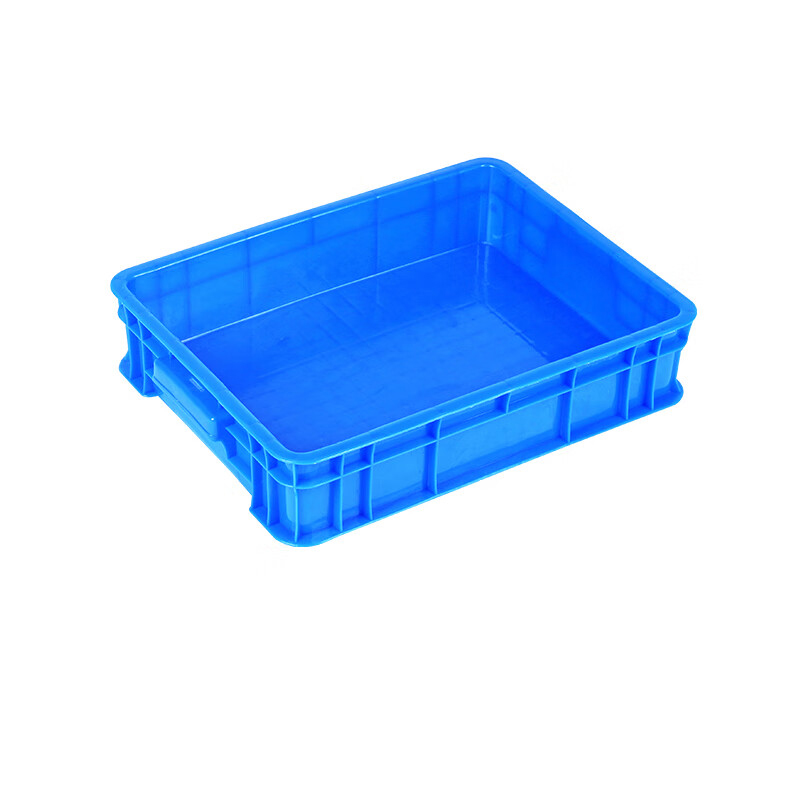 慧采云 塑料周转箱 零件物料盒 收纳整理配件箱 胶筐长方形盒子长方形收纳框扣箱 12号#外：520*340*130mm