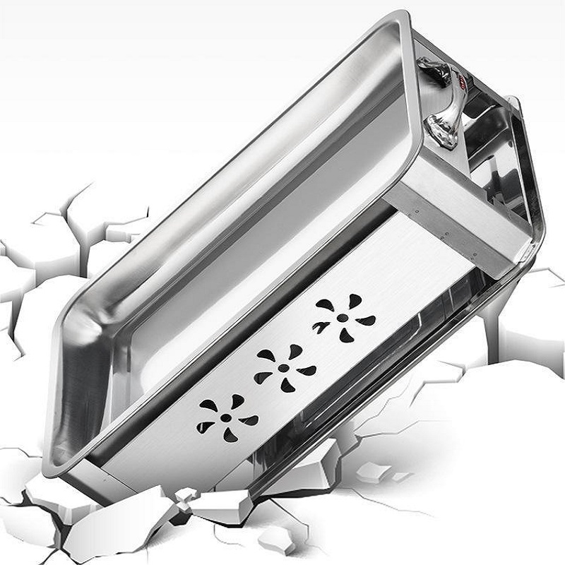 瓦图 烤鱼炉(可抽拉通风款)加烤网 36*27cm 个高清大图