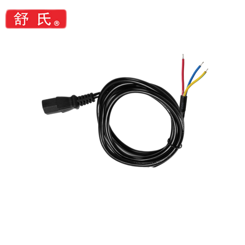 舒氏电源线 品字型母头 C13 3×1.5mm² 2m高清大图