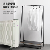 松下(Panasonic)电热油汀取暖器U2221CW13片电油汀大面积速热恒温家用节能静音加湿电暖气婴儿烘衣暖风机