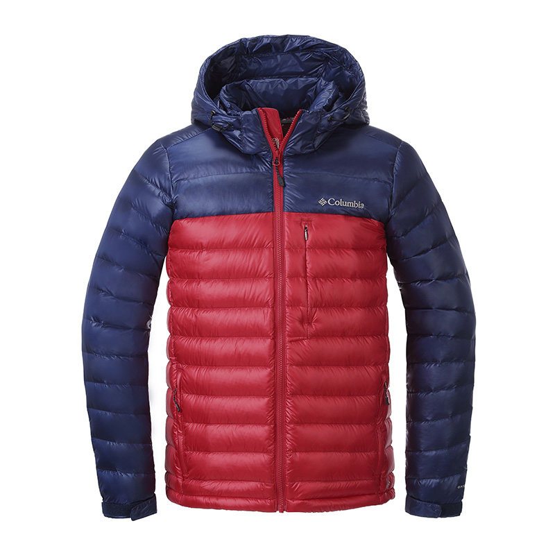 哥伦比亚columbia户外男装热能反射700蓬白鹅绒羽绒服pm5397