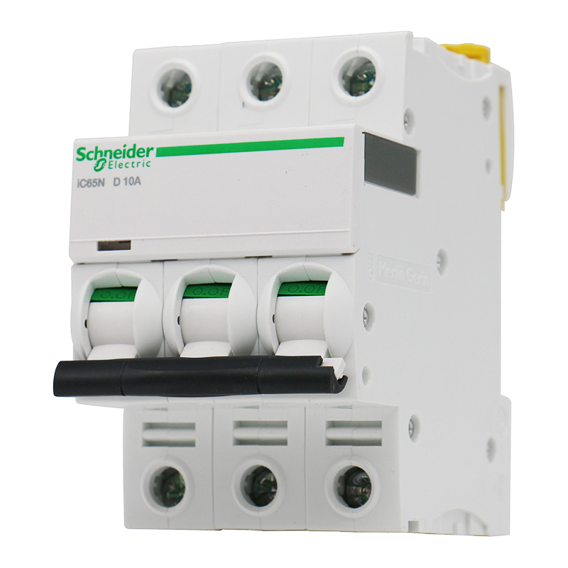 施耐德电气空气开关a9系列标准型小型断路器a9f19463空开ic65n6ka4p