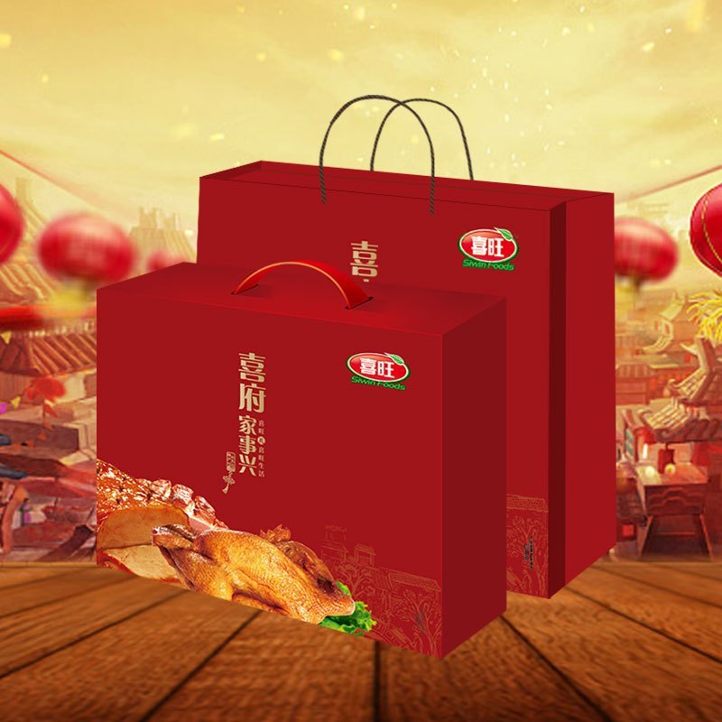 喜旺(Siwin Foods) 喜府家事兴 肉食熟食 3170g/盒 单盒装