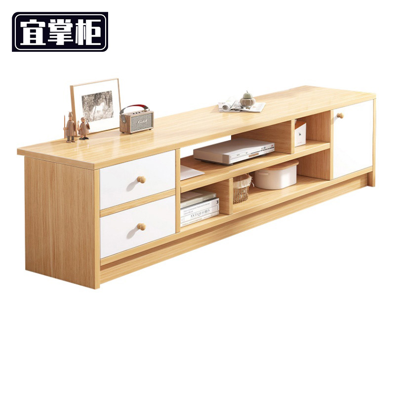 宜掌柜 木质电视柜 1.4米 台高清大图