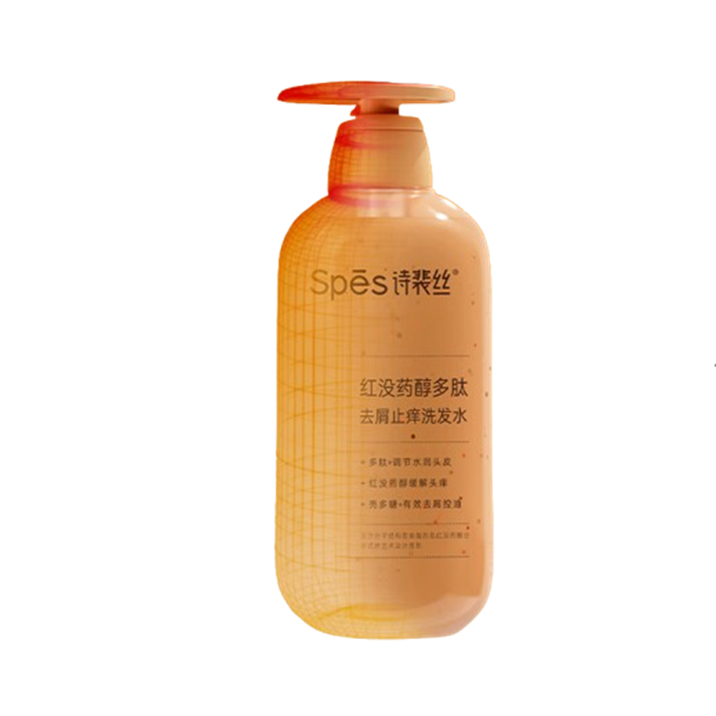 诗裴丝(Spes)红没药醇多肽 去屑止痒洗发水 500ml(单位:瓶)