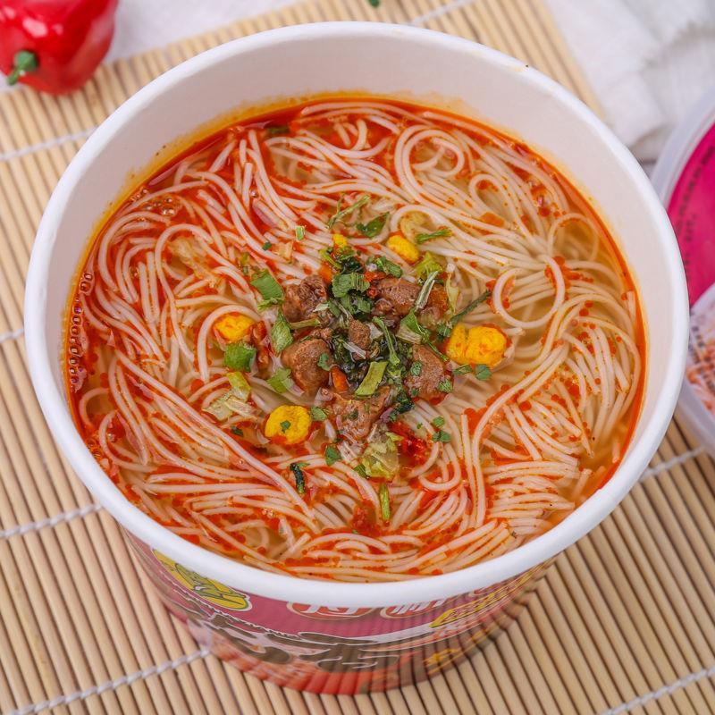 稻花香酸辣牛肉过桥米线110g