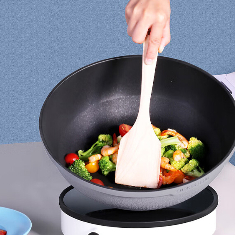 炊大皇炒锅32cm不粘涂层耐磨性好魅尚系列BP50816高清大图