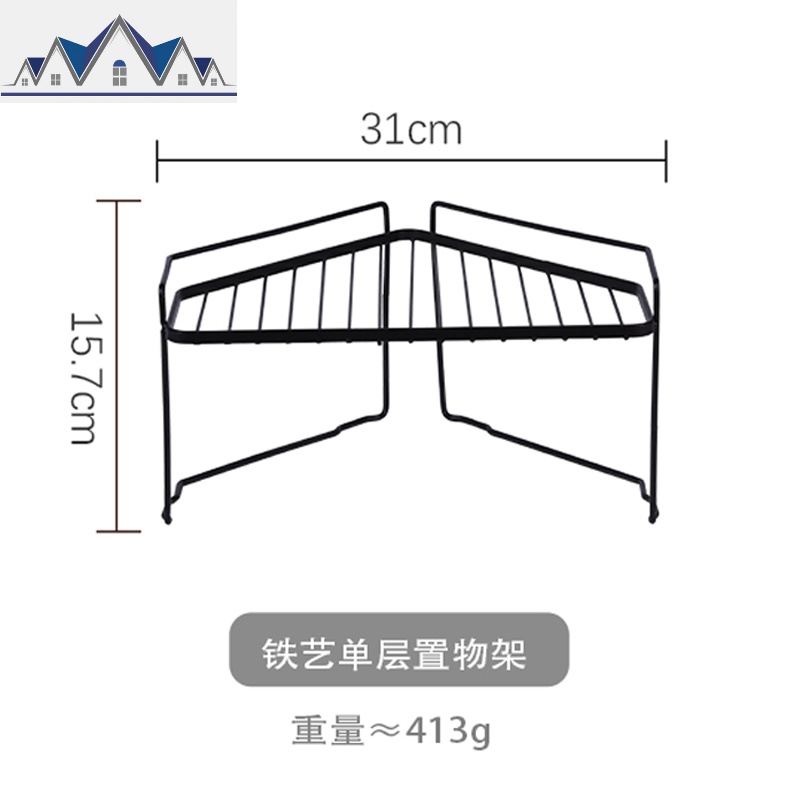 家用落地调料架厨房转角架厨具沥水置物架多功能油盐酱醋收纳架子 三维工匠高清大图