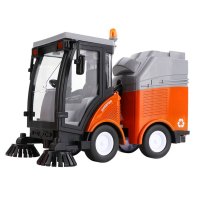 玩具儿童道路清扫车垃圾车仿真音乐故事环卫清洁车工程运输车3岁以上男孩塑料模型玩具
