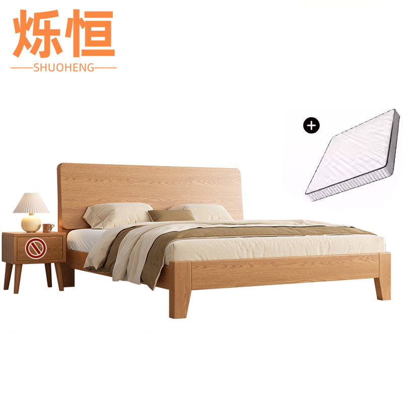 烁恒 职工床1.5*2m单床+床头柜*1 组高清大图