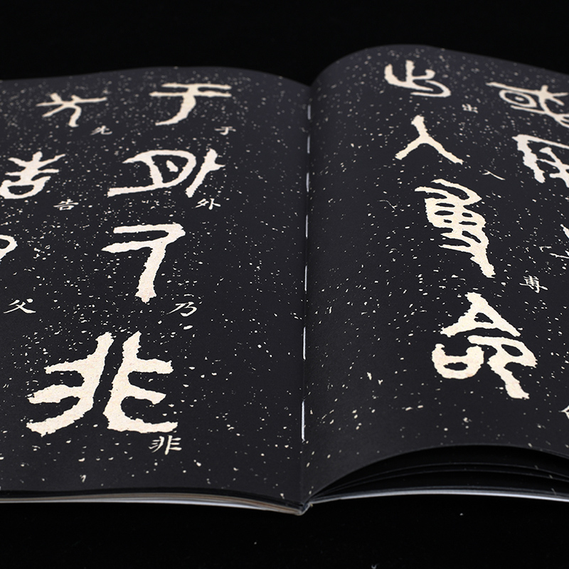 [醉染正版]单本 毛公鼎原拓本+何绍基临本 中国书法传世碑帖精品 16开篆书毛笔字帖原碑帖 简体旁注 初学者临摹本高清大图