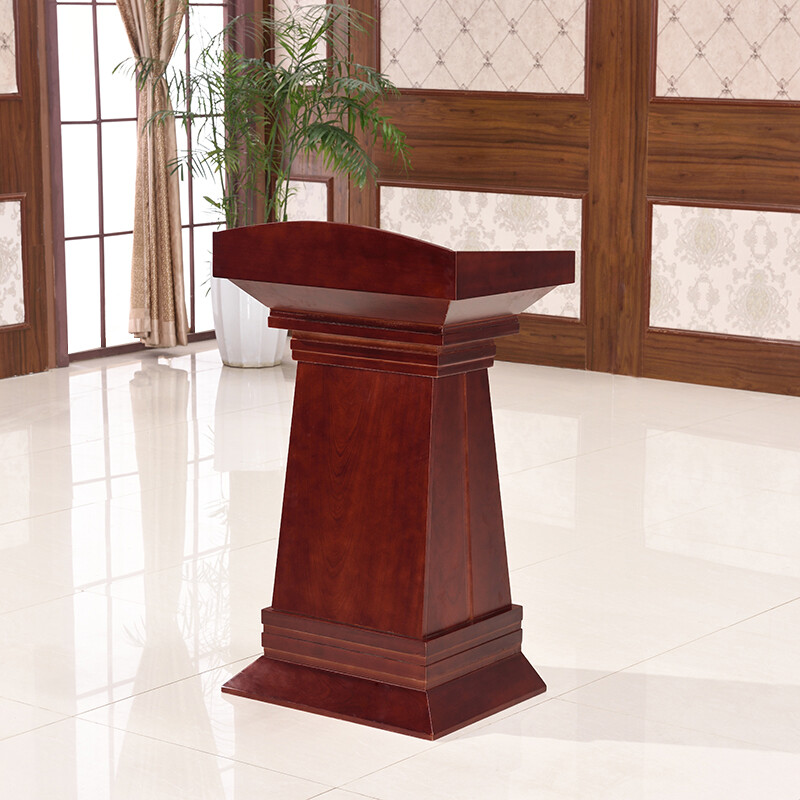 绵冠演讲台报告台迎宾台发言台演讲桌工人桌讲台桌发言台 演讲台