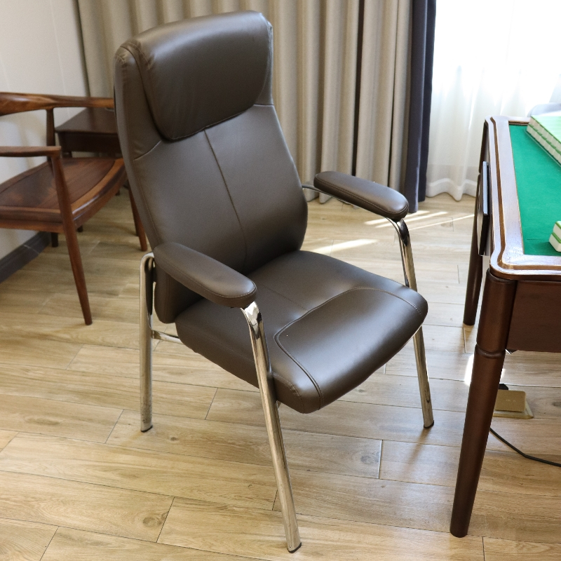 迪玛森棋牌室专用椅子家用靠背打麻将坐的凳子座椅轻奢机桌馆舒适麻将