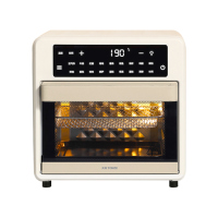 天际空气炸烤箱KWS1215-RF3W家用多功能全自动全面屏操作炸锅烤箱15L容量适用3-5人家庭聚餐