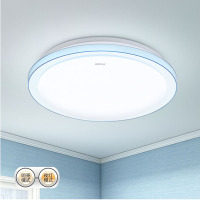 欧普照明led吸顶灯具 简约圆形温馨灯饰 LED亮白光 35cm 16w