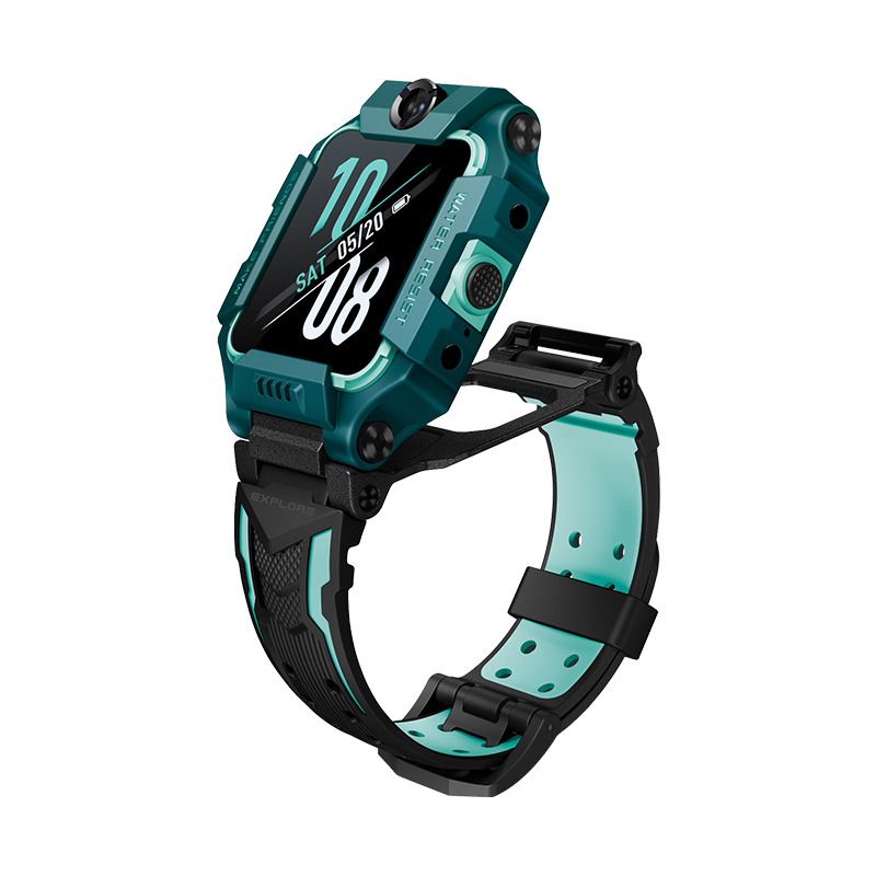 【前后双摄 酷炫新品】小天才电话手表z6 闪绿4g全网通儿童智能防水